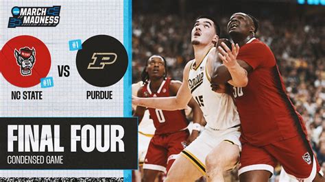 NC State vs Purdue Final Four NCAA Tournament .